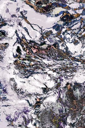 抽象印花华亿平台图片