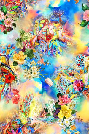 时尚印花华亿平台图片