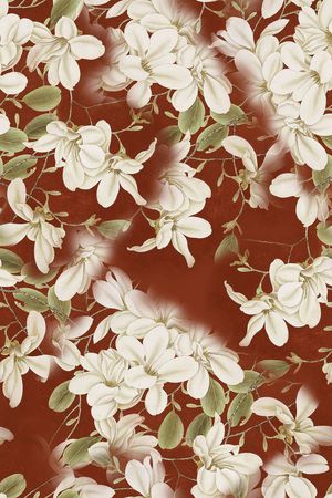 中国风大气印花华亿平台图片