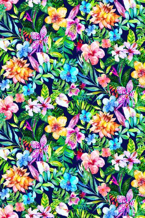 热带风格印花华亿平台图片