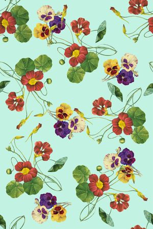 复古印花华亿平台图片