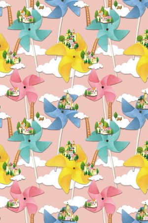 可爱印花华亿平台图片