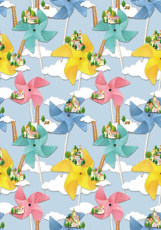 可爱印花华亿平台图片