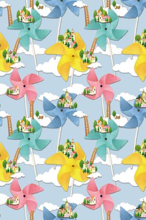 可爱印花华亿平台图片