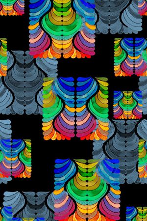 时尚大牌印花华亿平台图片