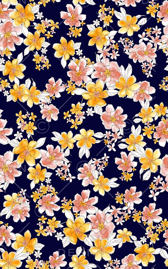 手绘印花华亿平台图片