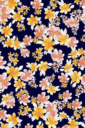 手绘印花华亿平台图片