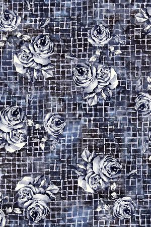 晕染印花华亿平台图片