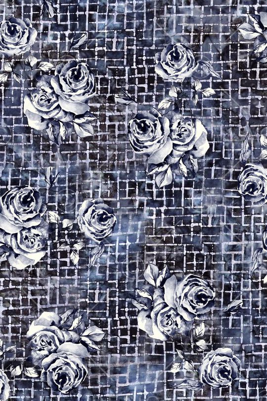 晕染印花华亿平台图片