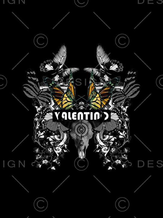 复古男装图案印花华亿平台图片