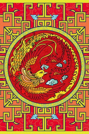 古典印花华亿平台图片