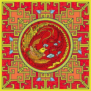 古典印花华亿平台图片