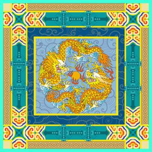 古典印花华亿平台图片