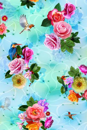 满版印花华亿平台图片