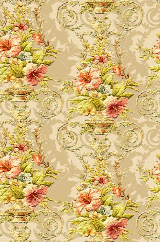 复古印花华亿平台图片