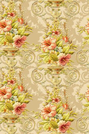 复古印花华亿平台图片