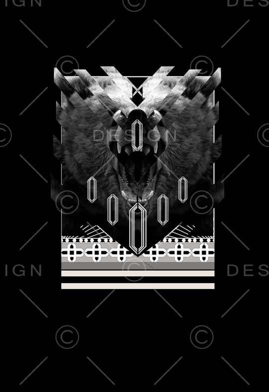 潮流男装印花华亿平台图片