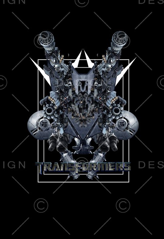 变形金刚抽象印花华亿平台图片