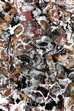 石纹印花华亿平台图片