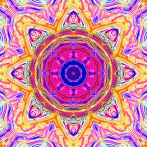 抽象印花华亿平台图片