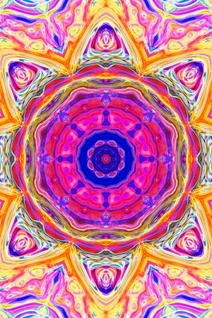 抽象印花华亿平台图片