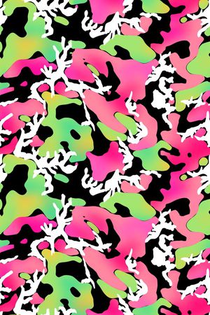 粉色系印花华亿平台图片