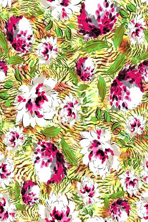 流行时尚印花华亿平台图片