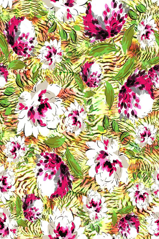 流行时尚印花华亿平台图片