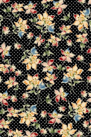 小碎花印花华亿平台图片