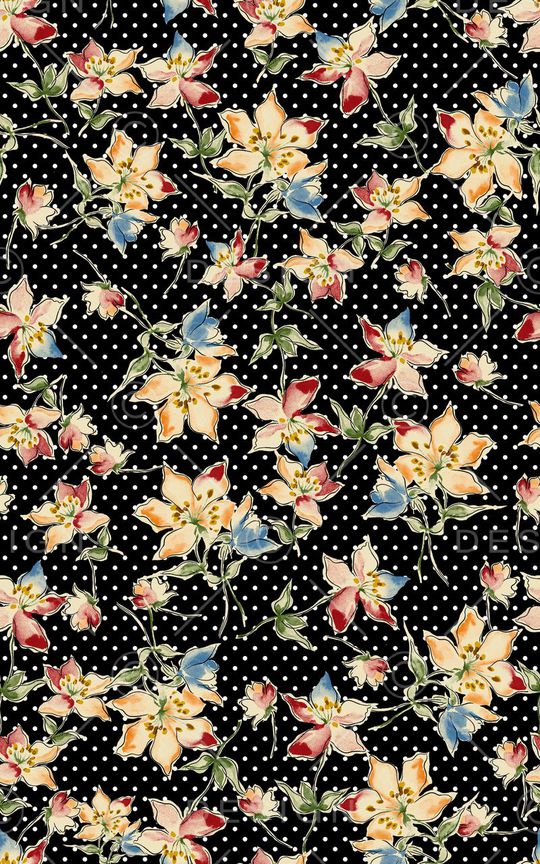 小碎花印花华亿平台图片