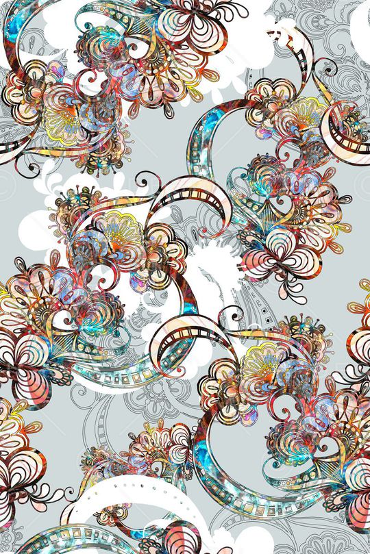 欧式印花华亿平台图片