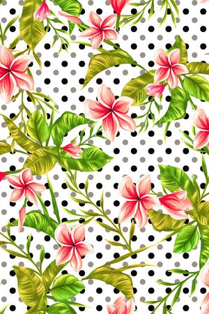 热带风情印花华亿平台图片