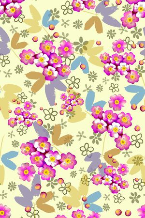 小碎花印花华亿平台图片