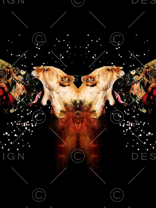 动物男装图案印花华亿平台图片