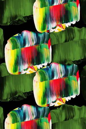 手绘纹理印花华亿平台图片