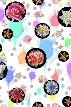 潮流时尚大牌印花华亿平台图片