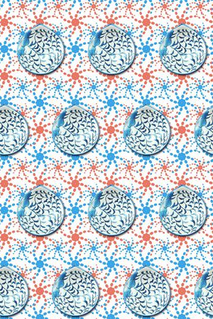 青花印花华亿平台图片