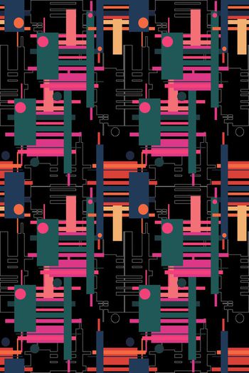 588101-男装时尚抽象色块