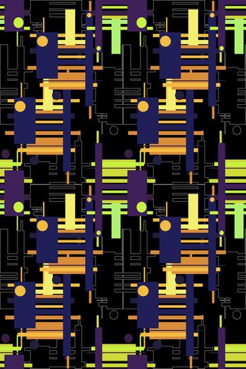 588103-男装时尚抽象色块