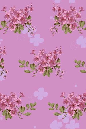 田园风印花华亿平台图片