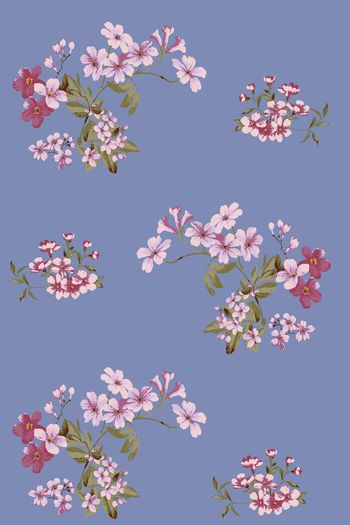 田园风印花华亿平台图片