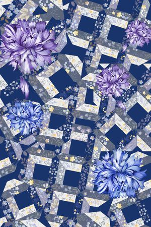 拼接印花华亿平台图片