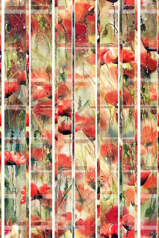 复古印花华亿平台图片