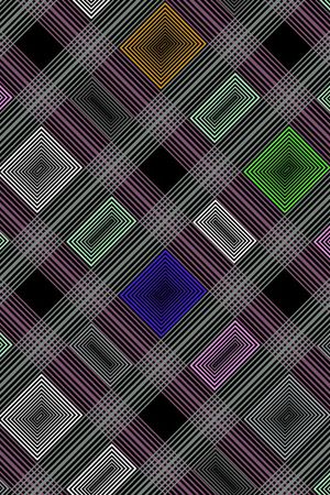 大牌格子印花华亿平台图片