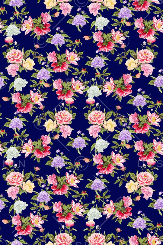 小碎花印花华亿平台图片