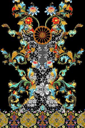 时尚印花华亿平台图片