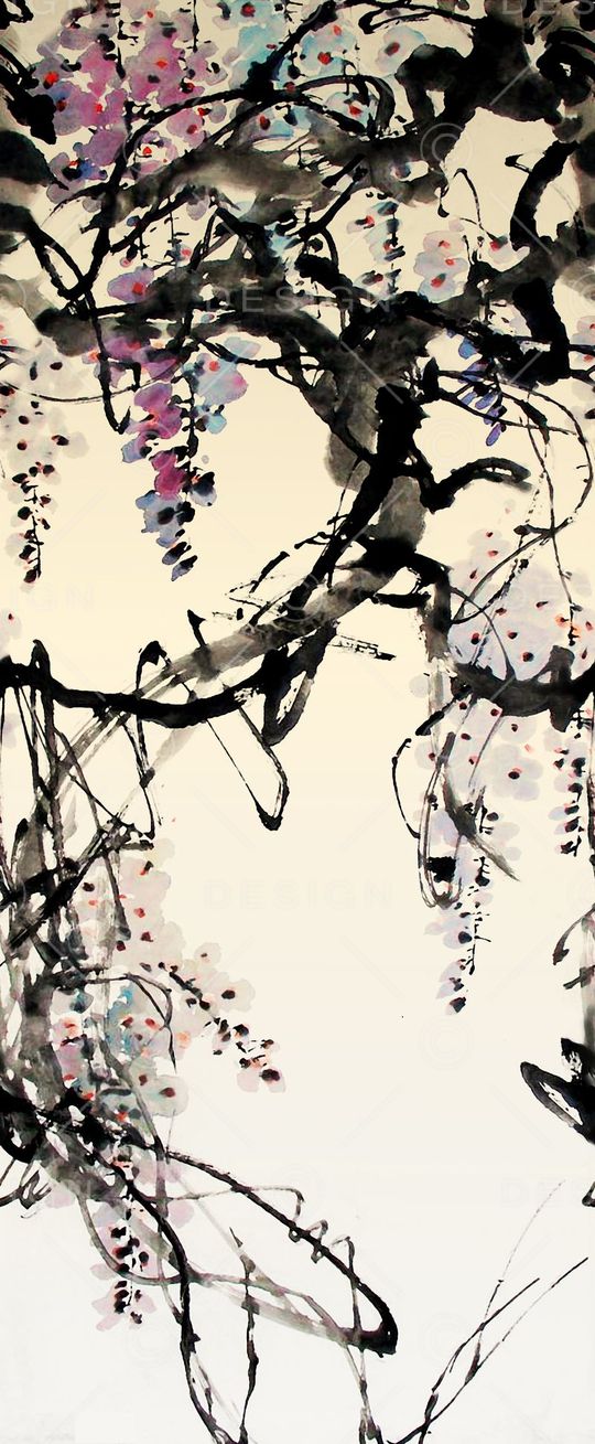 中国风印花华亿平台图片