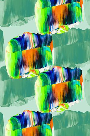 手绘纹理印花华亿平台图片