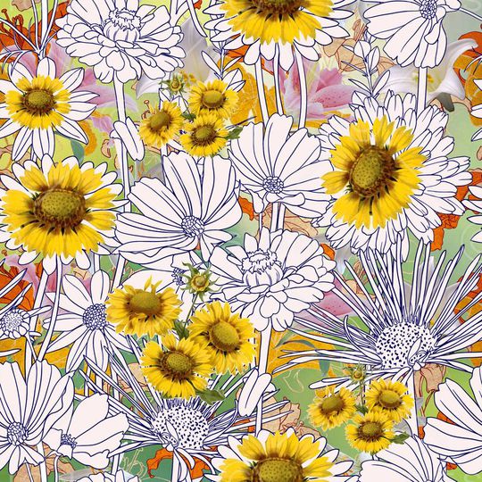 小清新印花华亿平台图片