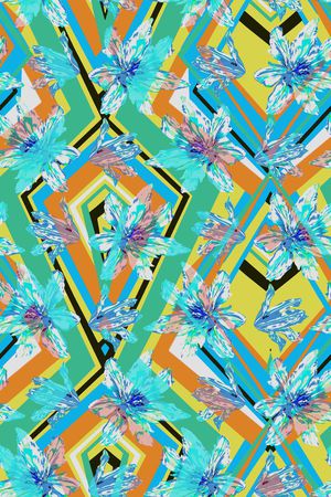 流行时尚印花华亿平台图片